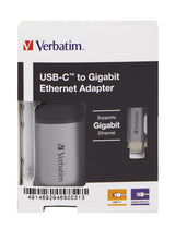 Verbatim 49146 dockingstation USB 3.2 Gen 1 (3.1 Gen 1) Type-C Sort, Sølv