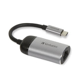 Verbatim 49146 dockingstation USB 3.2 Gen 1 (3.1 Gen 1) Type-C Sort, Sølv