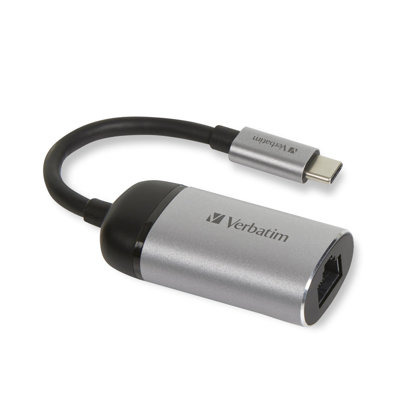 Verbatim 49146 dockingstation USB 3.2 Gen 1 (3.1 Gen 1) Type-C Sort, Sølv