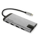 Verbatim 49142 dockingstation USB 3.2 Gen 1 (3.1 Gen 1) Type-C Sort, Sølv