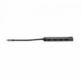 Verbatim 49142 dockingstation USB 3.2 Gen 1 (3.1 Gen 1) Type-C Sort, Sølv