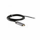 Verbatim 49144 videokabel adapter 1,5 m USB Type-C HDMI Sort, Sølv