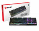 MSI Vigor GK30 tastatur Spil USB QWERTY US International Sort