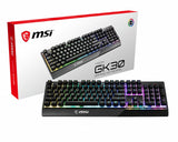 MSI Vigor GK30 tastatur Spil USB QWERTZ Tysk Sort
