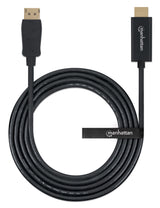 Manhattan 152679 videokabel adapter 1,8 m DisplayPort HDMI Sort
