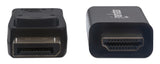 Manhattan 152679 videokabel adapter 1,8 m DisplayPort HDMI Sort