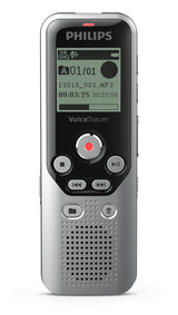 Philips DVT1250 Diktafon Intern hukommelse & flash kort Sort, Grå