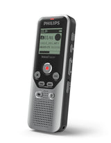 Philips DVT1250 Diktafon Intern hukommelse & flash kort Sort, Grå