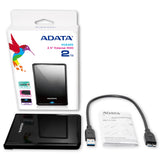 ADATA HV620S ekstern harddisk 4 TB 2.5" Micro-USB B 2.0/3.2 Gen 1 (3.1 Gen 1) Sort