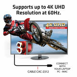 CLUB3D CAC-2312 HDMI-kabel HDMI Type A (Standard) Sort