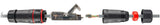 Microconnect KON525 kabelsamler RJ-45 Sort