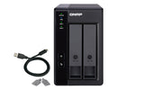 QNAP TR-002 drevkabinet HDD/SSD kabinet Sort 2.5/3.5"