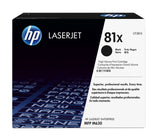 HP 81X High Yield Black Original LaserJet Toner Cartridge tonerpatron 1 stk