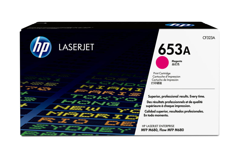 HP 653A Magenta Original LaserJet Toner Cartridge tonerpatron 1 stk