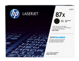 HP 87X High Yield Black Original LaserJet Toner Cartridge tonerpatron 1 stk