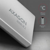 Axagon EEM2-UG2 drevkabinet SSD kabinet Sort, Grå M.2