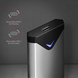 Axagon EEM2-UG2 drevkabinet SSD kabinet Sort, Grå M.2