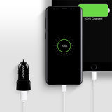 Axagon PWC-QC5 oplader til mobil enhed Mobiltelefon, Smartphone, Tablet, Universel Sort Cigartænder Hurtig opladning Automatisk
