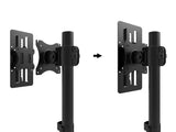 Multibrackets 7350073737796 68,6 cm (27") Skrivebord Sort