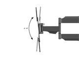 Multibrackets 6423 skærmbeslag til skiltning 106,7 cm (42") Sort
