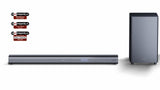Sharp HT-SBW460 SoundBar højttaler Metallic 3.1 kanaler 440 W