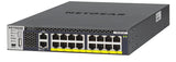 NETGEAR M4300-16X Administreret L3 10G Ethernet (100/1000/10000) Strøm over Ethernet (PoE) 1U Sort