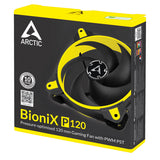 ARCTIC BioniX P120 Computerkabinet Ventilator 12 cm Sort, Gul