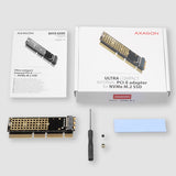 Axagon PCEM2-1U interface-kort/adapter Intern M.2