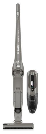 Bosch Serie 2 BBHF214G stav støvsuger & elektrisk kost 2-i-1 stangstøvsuger Batteri Dry Poseløs Grå