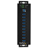 StarTech.com HB30A10AME interface hub USB 3.2 Gen 1 (3.1 Gen 1) Type-B 5000 Mbit/s Sort