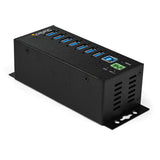 StarTech.com HB30A7AME interface hub USB 3.2 Gen 1 (3.1 Gen 1) Type-B 5000 Mbit/s Sort
