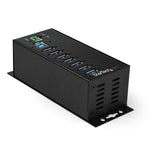 StarTech.com HB30A7AME interface hub USB 3.2 Gen 1 (3.1 Gen 1) Type-B 5000 Mbit/s Sort