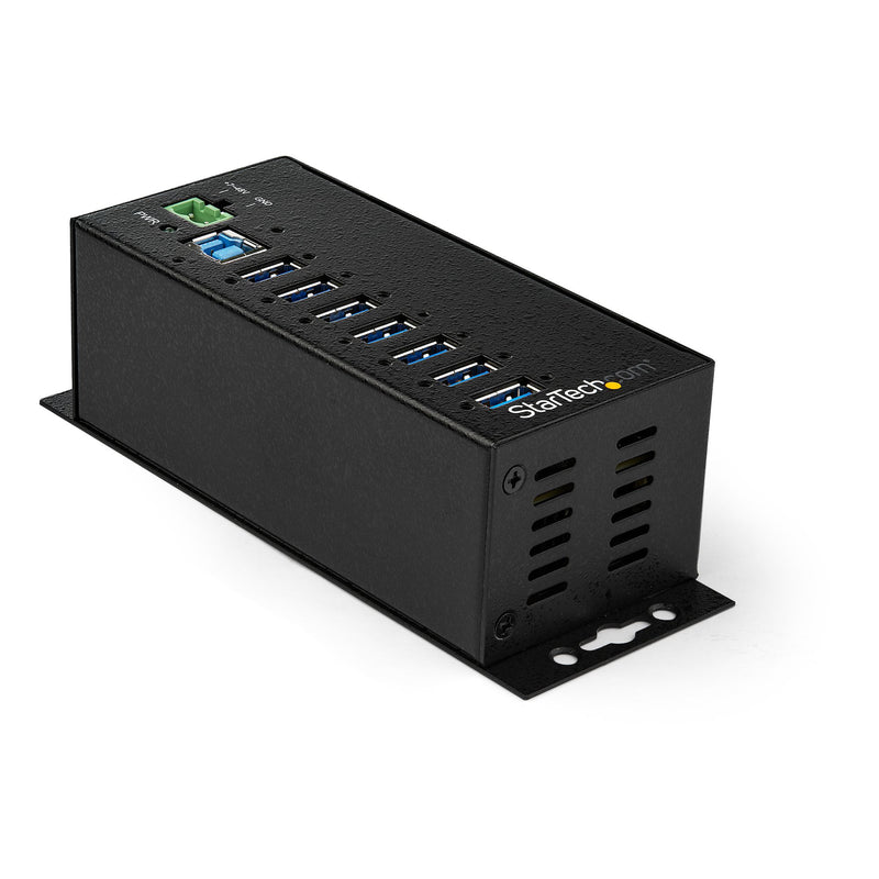 StarTech.com HB30A7AME interface hub USB 3.2 Gen 1 (3.1 Gen 1) Type-B 5000 Mbit/s Sort