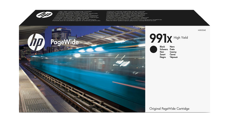 HP 991X High Yield Black Original PageWide Cartridge blækpatron 1 stk Højt (XL) udbytte