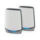 NETGEAR Orbi RBK852 AX6000 WiFi 6 Mesh System Tri-band (2,4 GHz / 5 GHz / 5 GHz) Wi-Fi 6 (802.11ax) Grå, Hvid 8 Intern