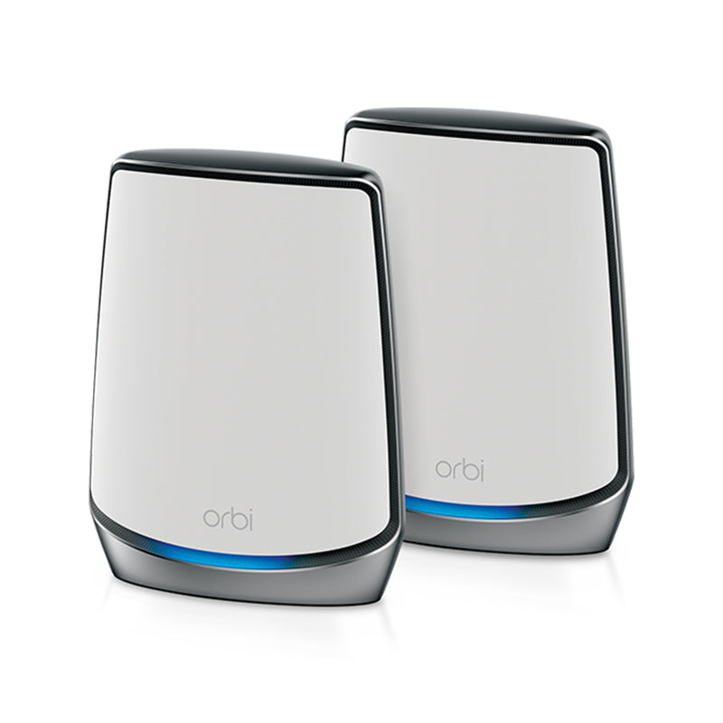 NETGEAR Orbi RBK852 AX6000 WiFi 6 Mesh System Tri-band (2,4 GHz / 5 GHz / 5 GHz) Wi-Fi 6 (802.11ax) Grå, Hvid 8 Intern