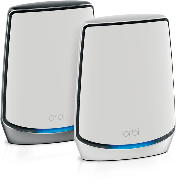 NETGEAR Orbi RBK852 AX6000 WiFi 6 Mesh System Tri-band (2,4 GHz / 5 GHz / 5 GHz) Wi-Fi 6 (802.11ax) Grå, Hvid 8 Intern