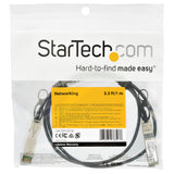 StarTech.com DACSFP10G1M InfiniBand og fiberoptisk kabel 1 m SFP+ Sort