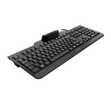 CHERRY SECURE BOARD 1.0 tastatur Kontor USB QWERTZ Tysk Sort