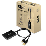 CLUB3D cac-1130 0,6 m MiniDP/USB-A DVI-D Sort