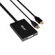 CLUB3D cac-1130 0,6 m MiniDP/USB-A DVI-D Sort