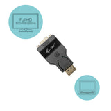 i-tec DP2VGAADA kabel kønsskifter DisplayPort VGA Sort