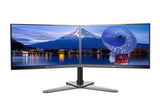 iiyama DS1002D-B1 skærmbeslag og -stativer 76,2 cm (30") Skrivebord Sort