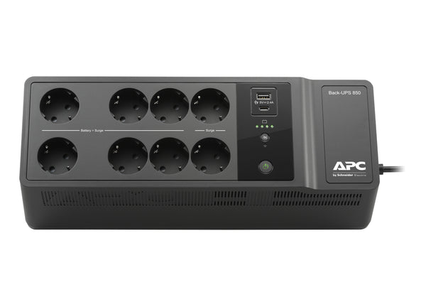 APC BE850G2-GR UPS-enhed Standby (offline) 0,85 kVA 520 W 8 AC stikkontakt(er)