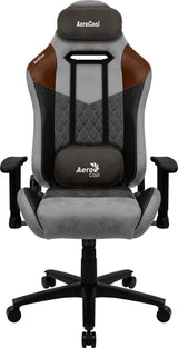 Aerocool DUKE AeroSuede Universal gamingstol Sort, Brun, Grå