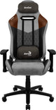Aerocool DUKE AeroSuede Universal gamingstol Sort, Brun, Grå