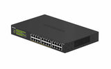 NETGEAR GS324P Ikke administreret Gigabit Ethernet (10/100/1000) Strøm over Ethernet (PoE) 1U Sort