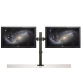 StarTech.com ARMDUAL2 skærmbeslag og -stativer 81,3 cm (32") Skrivebord Sort