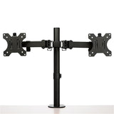 StarTech.com ARMDUAL2 skærmbeslag og -stativer 81,3 cm (32") Skrivebord Sort