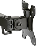 StarTech.com ARMDUAL2 skærmbeslag og -stativer 81,3 cm (32") Skrivebord Sort